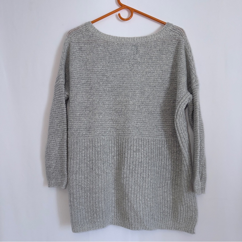 Harlow Gray Knit Light Weight Soft Summer Cottagecore Cabincore Sweater ๐ - Picture 4 of 4